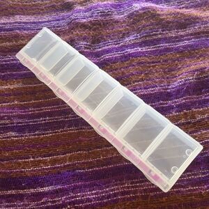 Transparent Jewelry/bead/misc Organizer